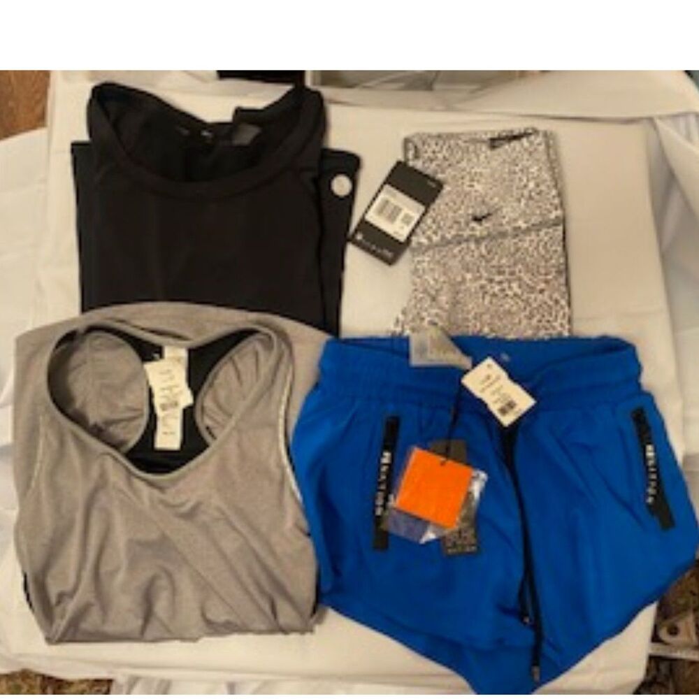 Women's Athletic Clothing Lot XS Nike PE Nation MPG 4-Piece Mix & Match Set